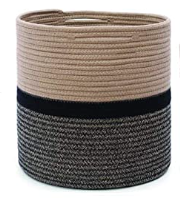 11" Cotton Rope Plant Basket
