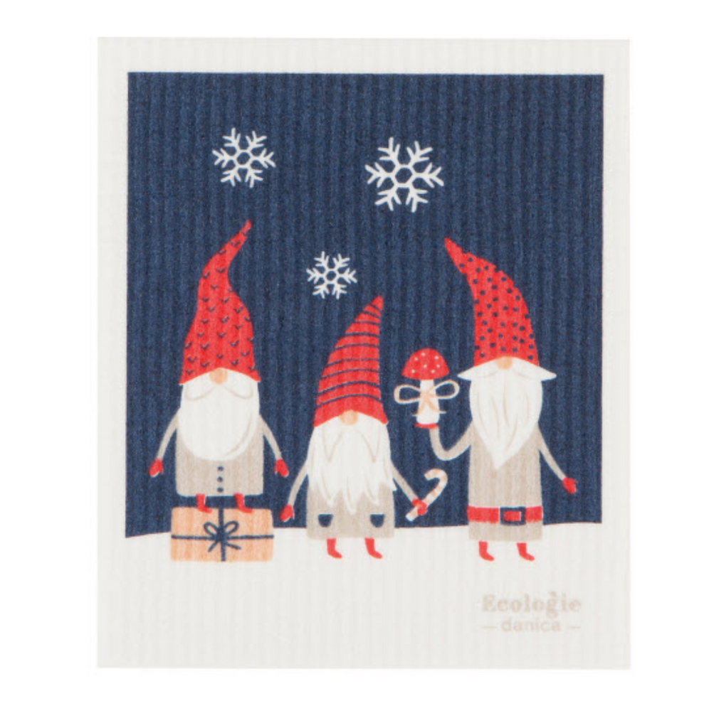Gnomes | Swedish Dish Cloth