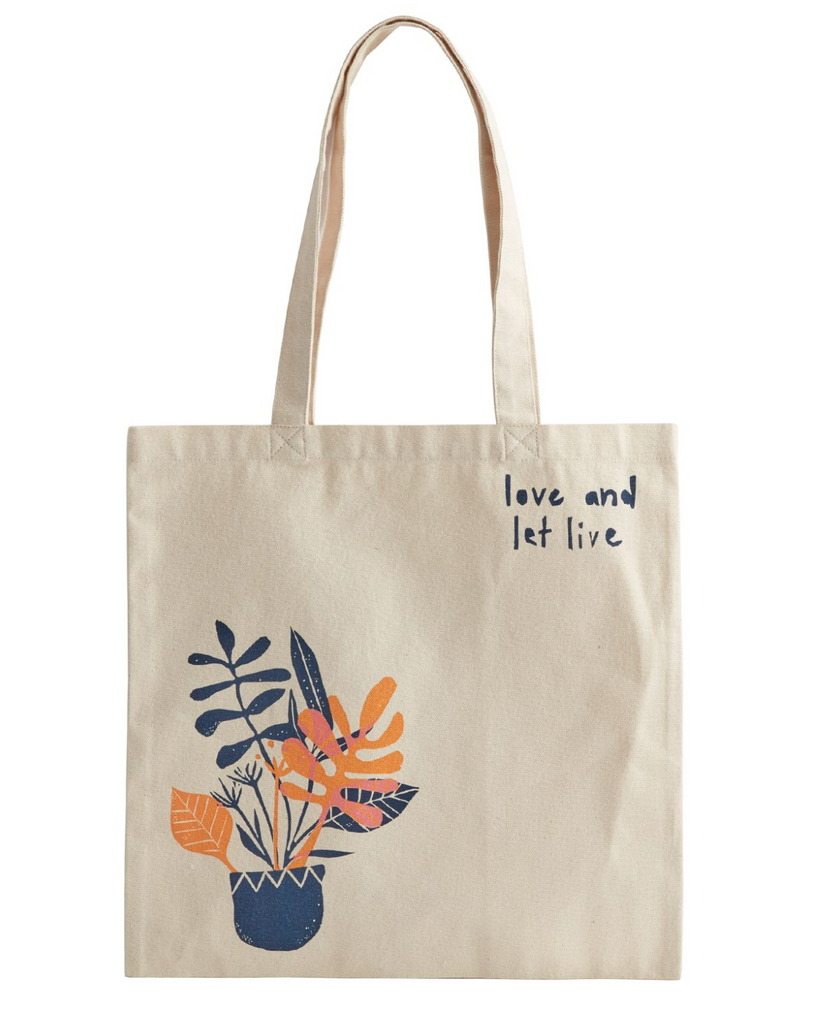 Love and Let Live Tote Bag