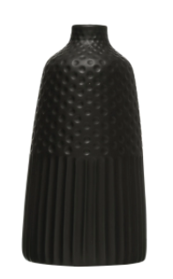 Embossed Stoneware Vases