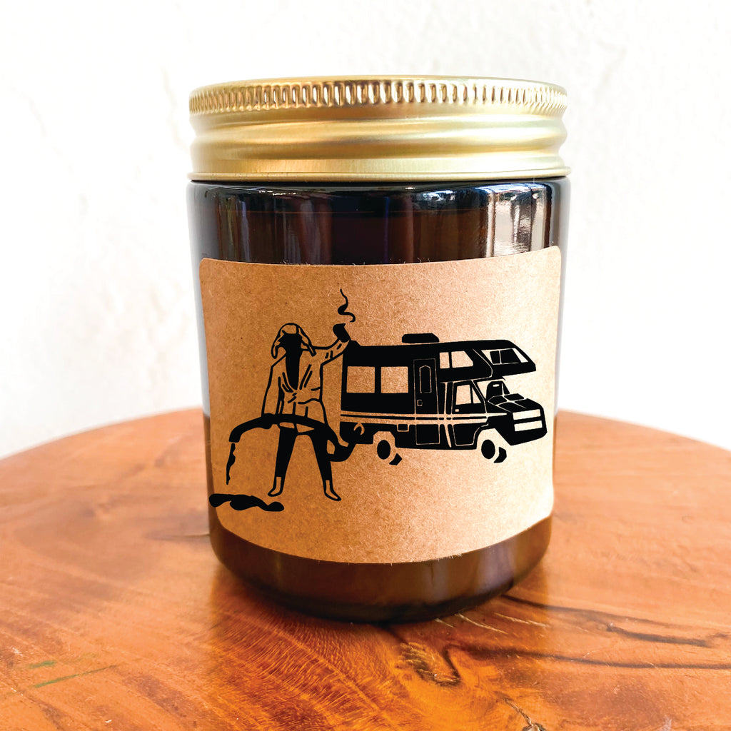Sh*tters Full Cousin Eddie | Funny Christmas Vacation Candle
