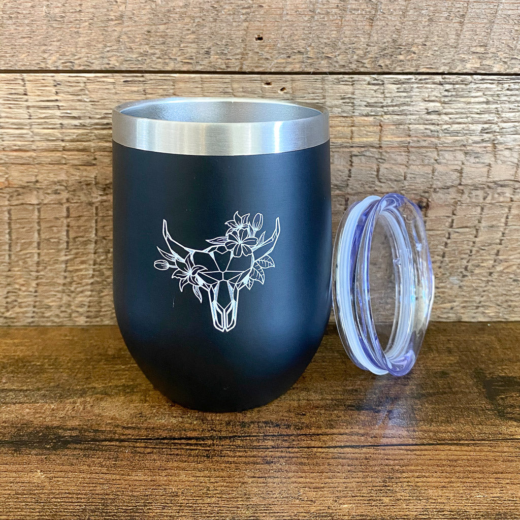 Holiday Gift Box | Cotton Throw Blanket + Insulated Tumbler