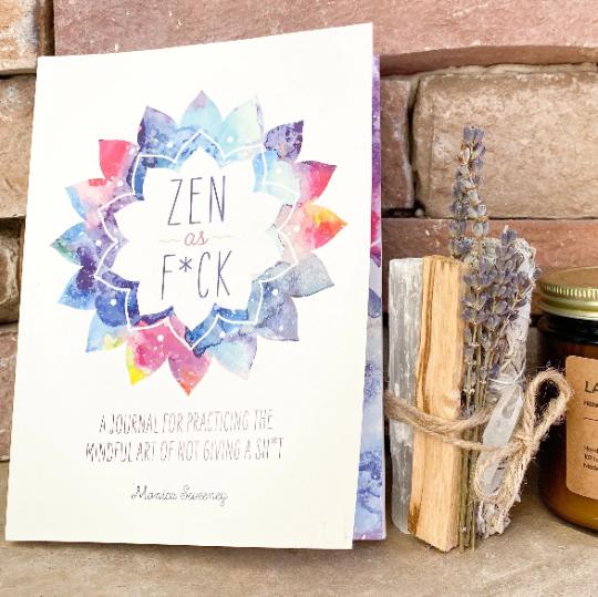 Happy New Year Gift Box | Zen AF Journal + Cleansing Bundle + 2 Soy Wax Candles