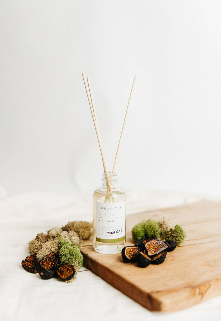 Fig + Moss Reed Diffuser: 4oz. Bottle