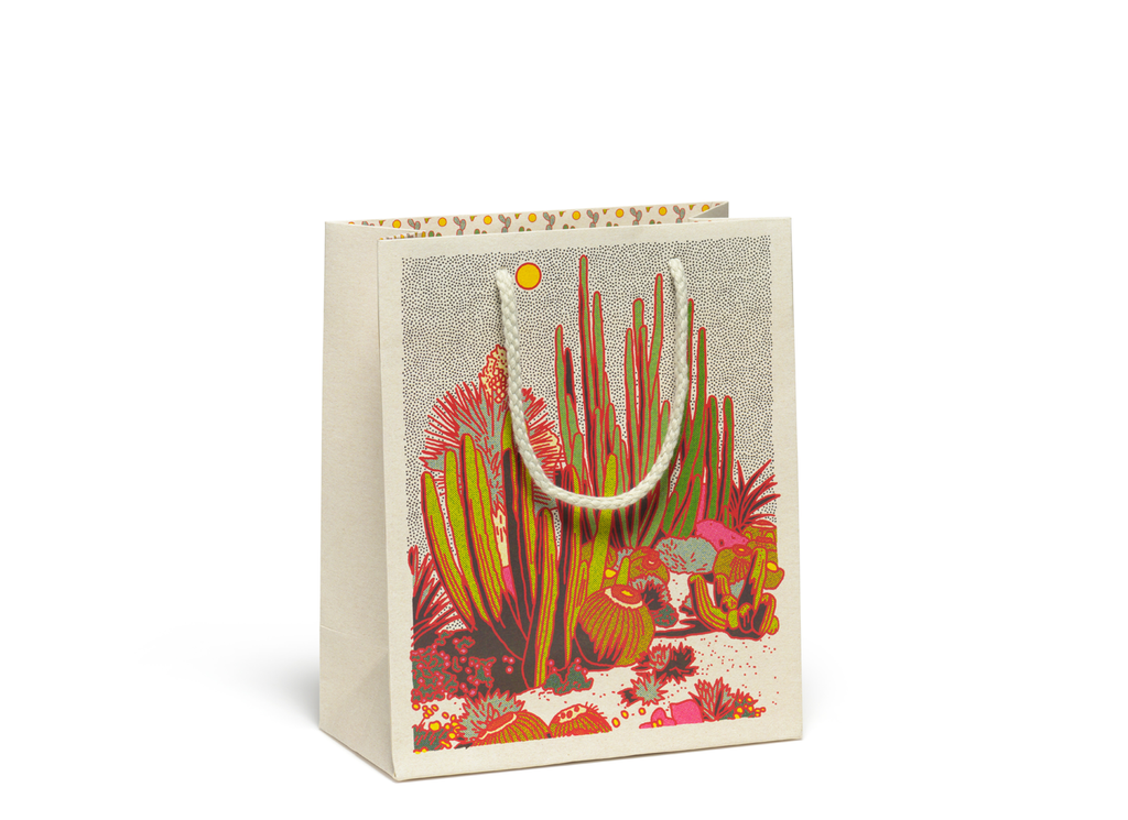Cactus Scene gift bag