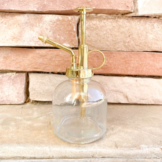 Happy Hanukkah Gift Box | Gold Mister + Air Plant + Driftwood Pot + Candle