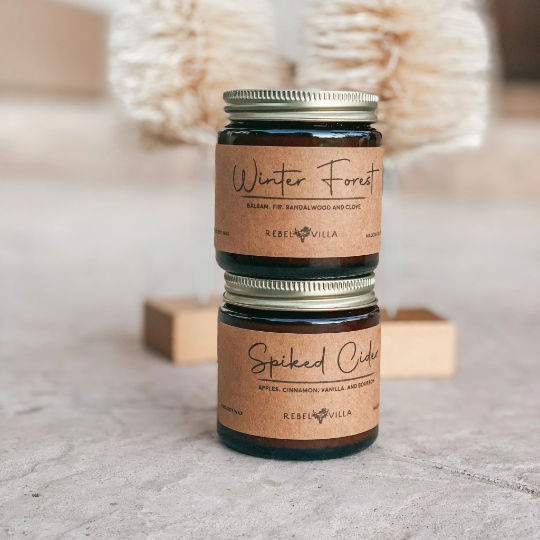 Thankful for You Gift Box | Soy Candles + Matches + Wick Trimmer