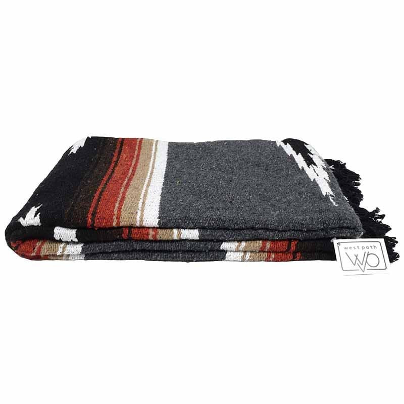 Baja Diamond Blanket | Charcoal Grey