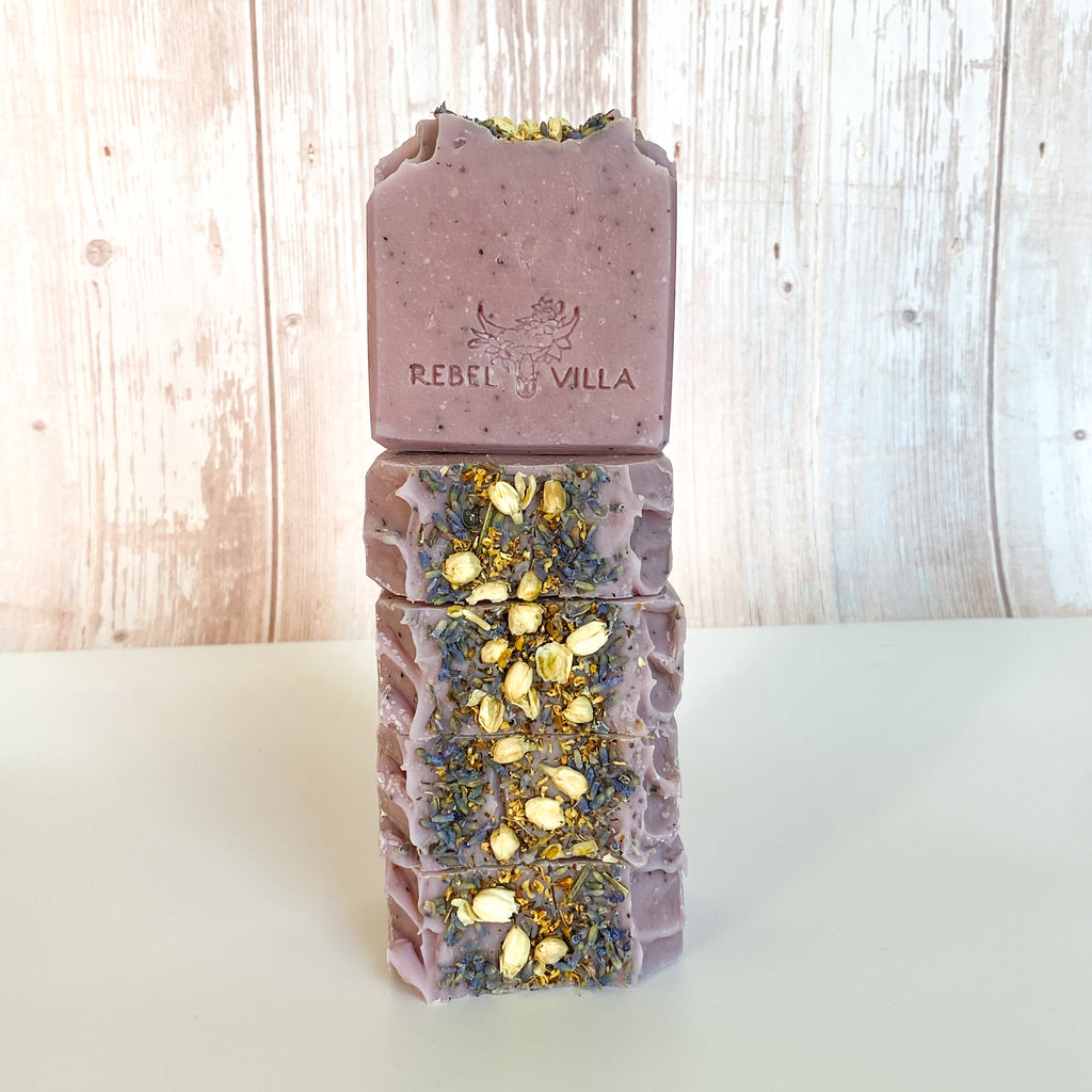 Lemongrass Lavender Essential Oil Soap