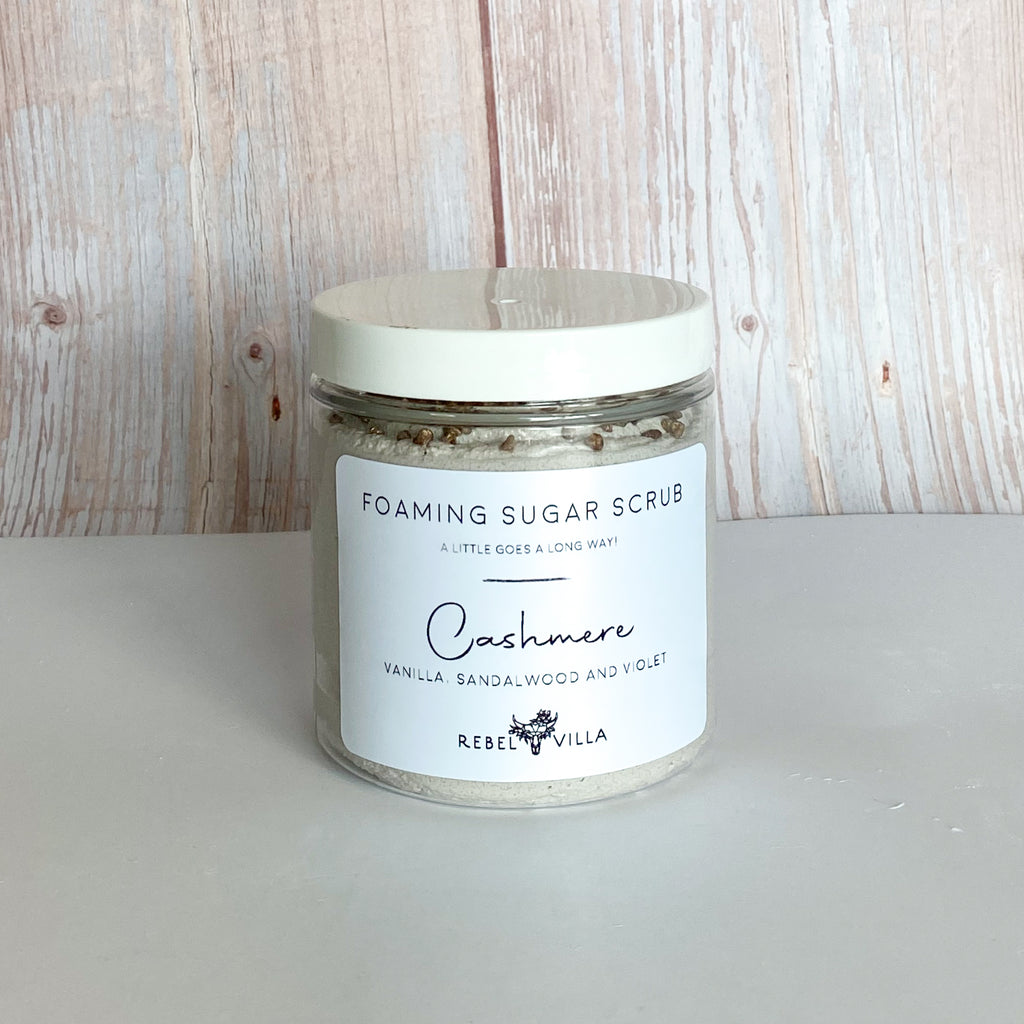 Cashmere Foaming Sugar Scrub