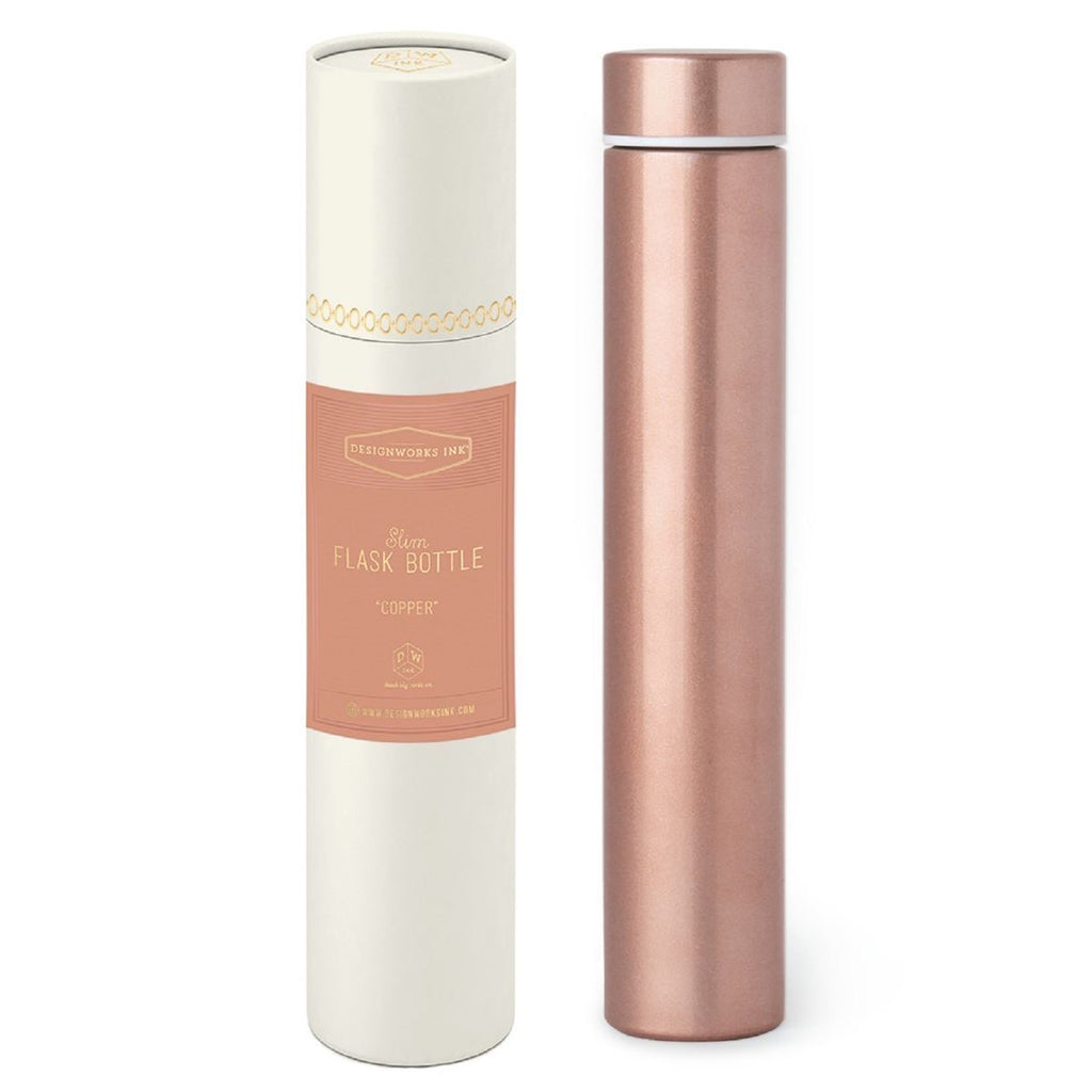 Slim Flask Bottle | Copper