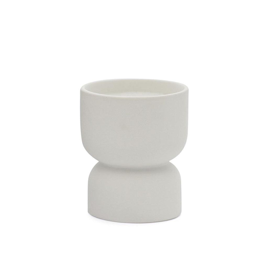 Form Hourglass Ceramic Candle | Tobacco Flower