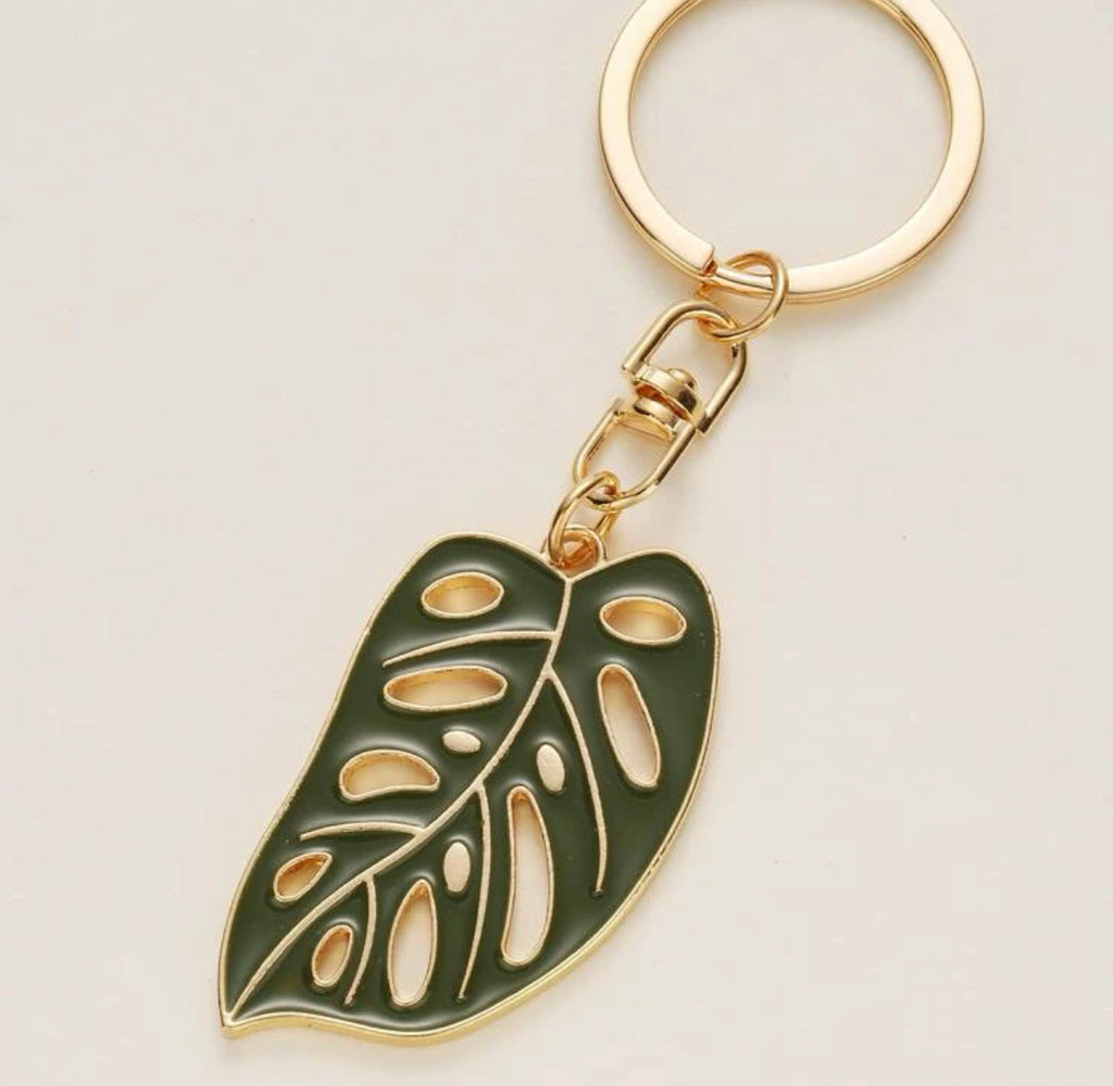 Leaf Keychain