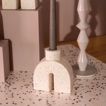Trefoil Candle Holder and Air Plant Pot