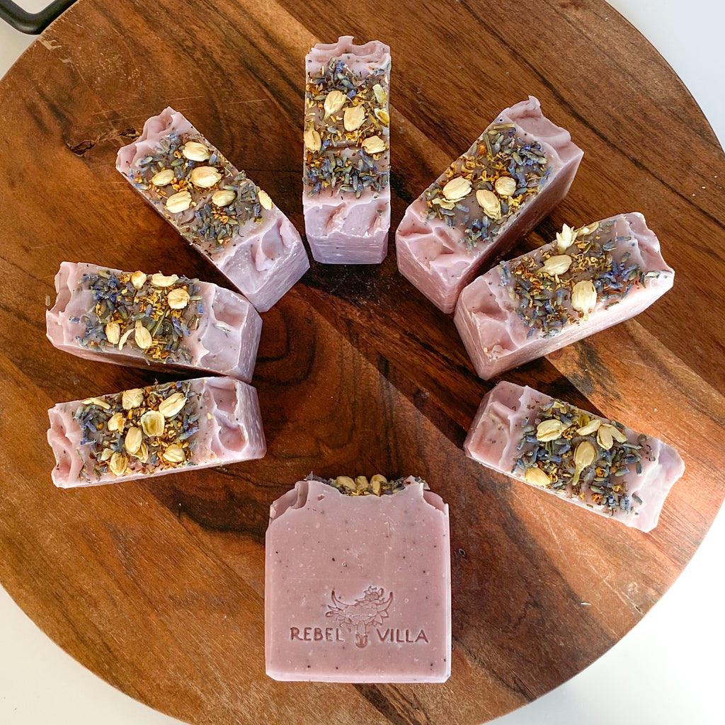 Lemongrass Lavender Essential Oil Soap