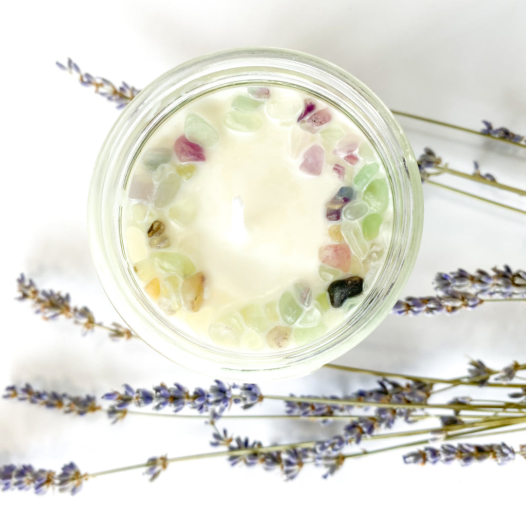 Lemongrass Lavender Soy Candle