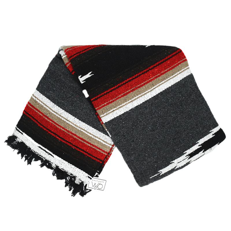 Baja Diamond Blanket | Charcoal Grey