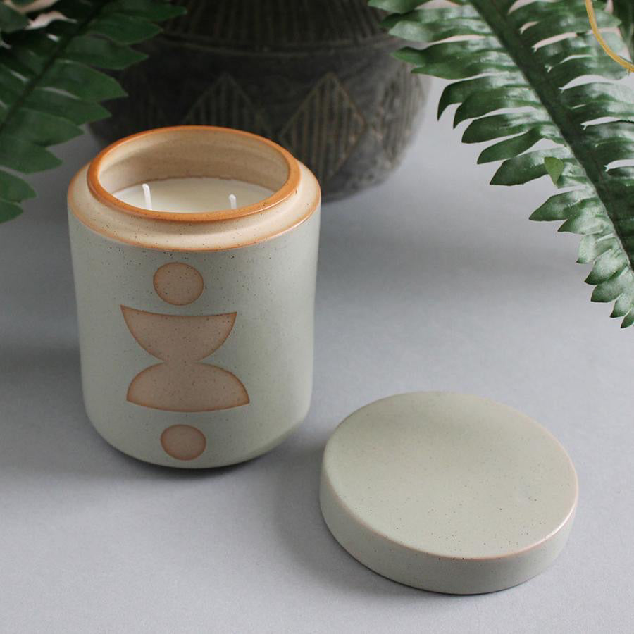 Form Glazed Ceramic Candle | Rose & Bay