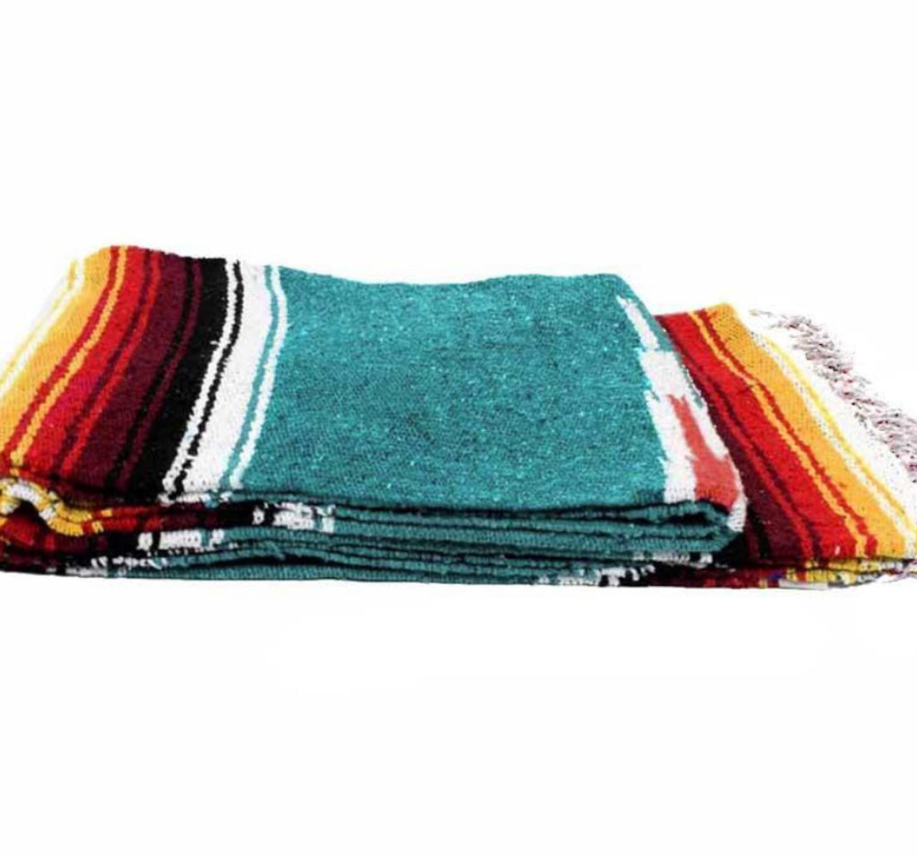 Baja Diamond Blanket | Turquoise Sunset