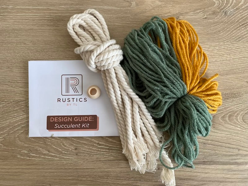 The Succulent | Macrame Cactus Kit