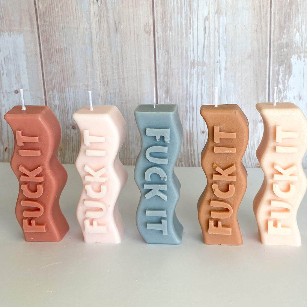 Fuck It | Funny Cuss Word Candle
