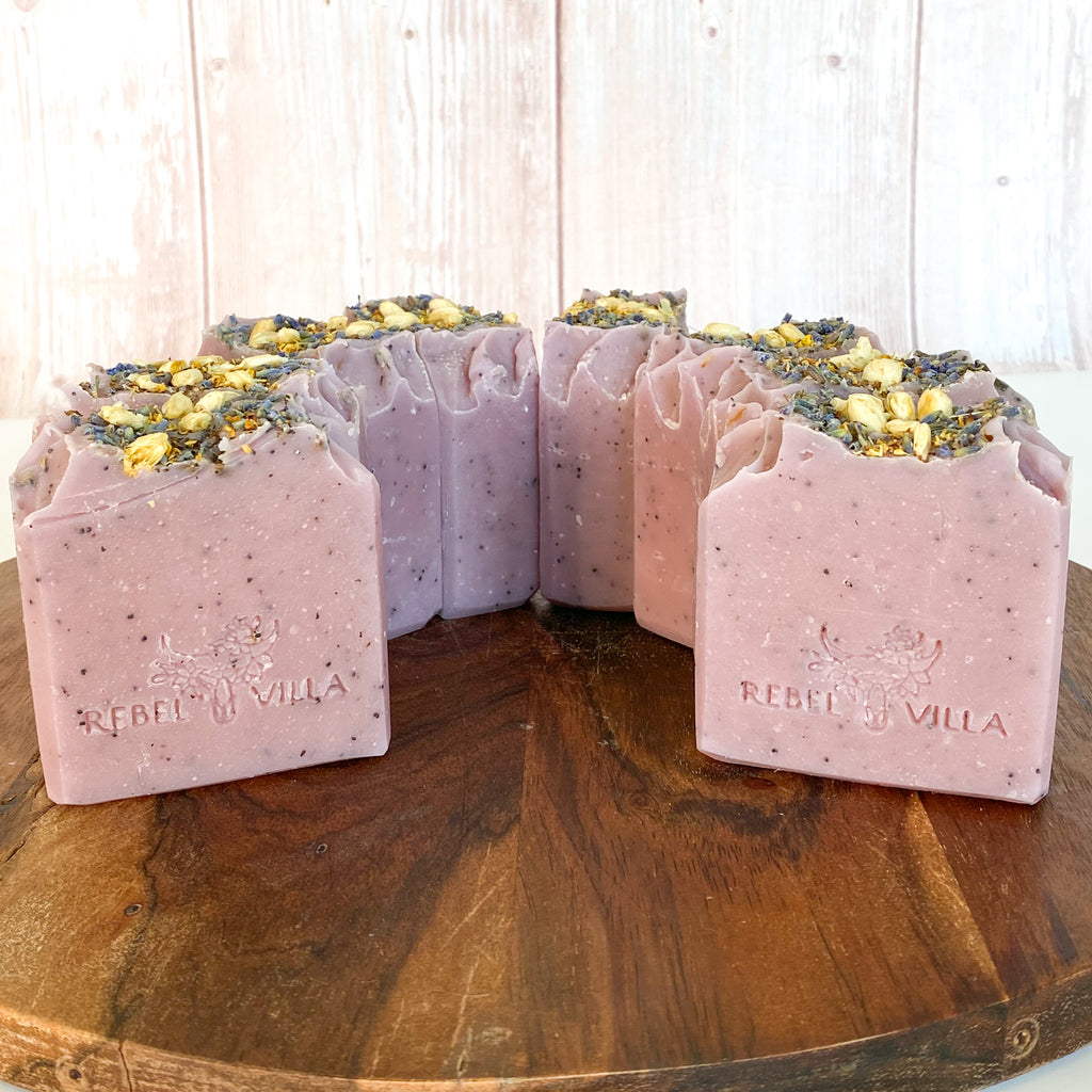 Lemongrass Lavender Essential Oil Soap