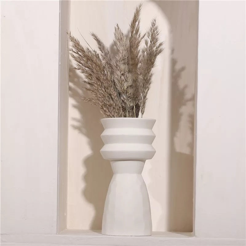 Accordian Top Vase