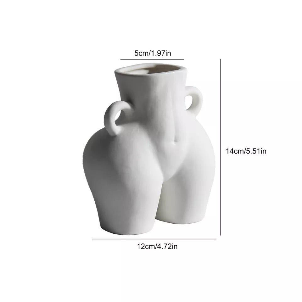 Female Girl Hips Vase