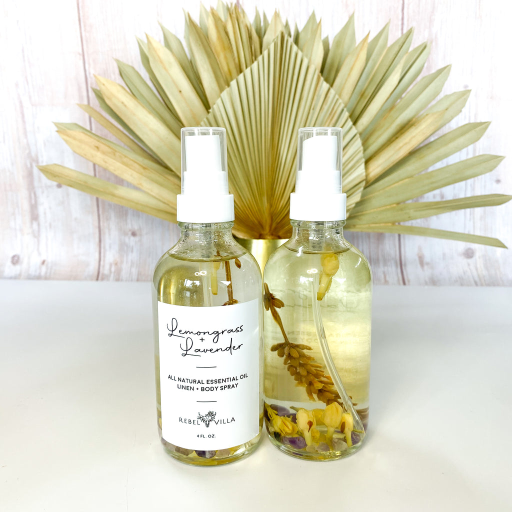 Lemongrass Lavender Essential Oil Spray