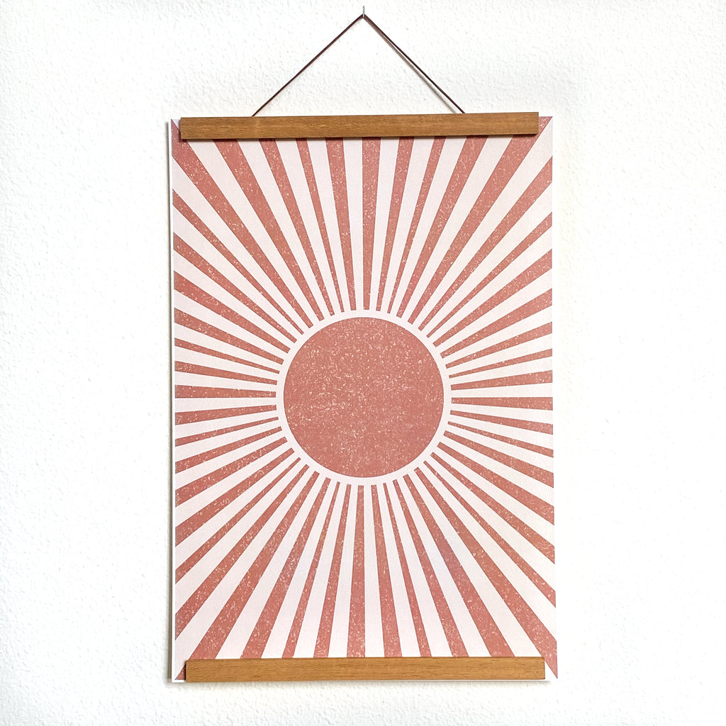 Sun Rays Art Print 13” x 19”