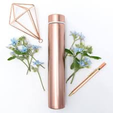 Slim Flask Bottle | Copper