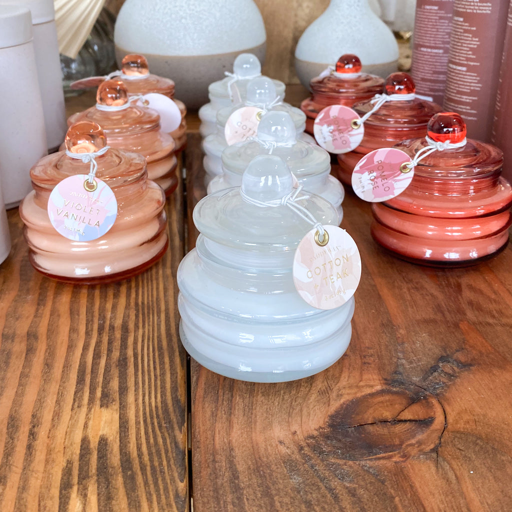 Beam Glass Candle| Violet Vanilla