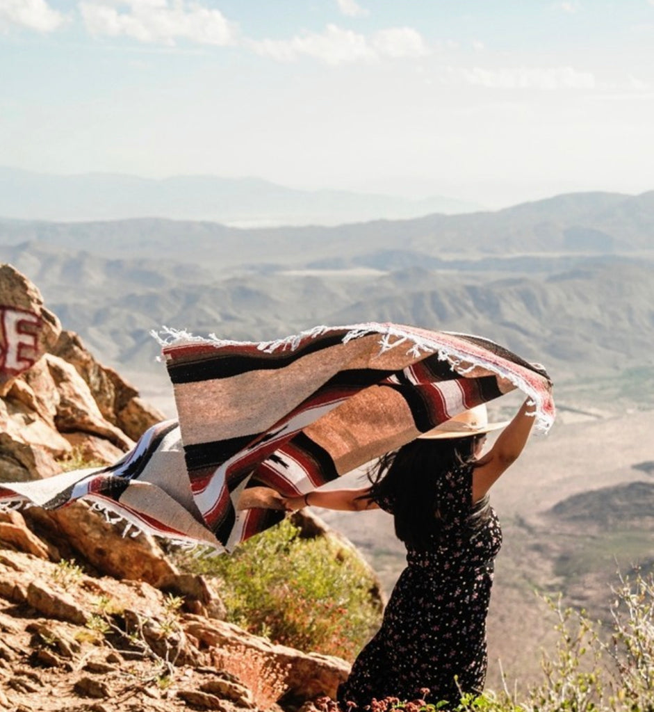Baja Diamond Blanket | Autumn Earth