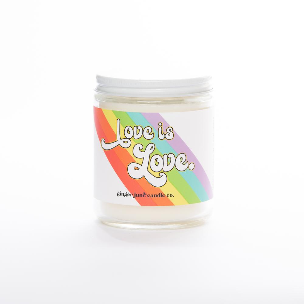 LOVE IS LOVE Soy Candle | Endless Summer