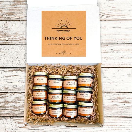 Mini Candle Gift Box | 2oz Soy Candle Sampler | Choose Your Occasion