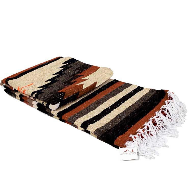 Aztec Diamond Blanket | Tan