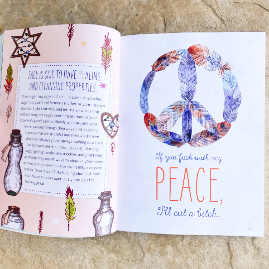 Happy New Year Gift Box | Zen AF Journal + Cleansing Bundle + 2 Soy Wax Candles